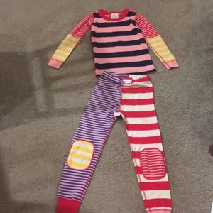 Hanna Andersson girls pajamas  size 5